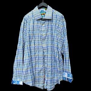 Robert Graham long sleeve button up shirt